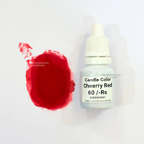 Red Candle Color Liquid
